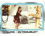 1980 Topps Star Wars ESB #176 Luke In Trouble? Han Solo Harrison Ford Hoth - £0.69 GBP