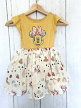 Disney Junior Minnie Mouse Girls Toddler Rainbow Tulle Dress 3T - £12.39 GBP