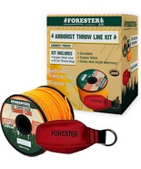 Forester Arborist Throw Line Kit: 3/16-Inch Thick Rope, Ultra-Slick 100% - $35.98