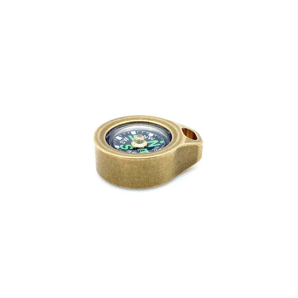 Outdoors Emergency Survival EDC Camping Hiking Pocket Brass Compass Portable - £8.92 GBP