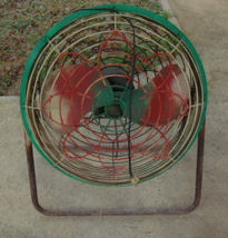 Large Vintage Westinghouse Industrial Floor Fan Metal Cage Flower Design... - $4,051.23 MXN