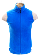 Woolrich Andes II Blue Full Zip Fleece Vest Men&#39;s Size S NWT - $69.29
