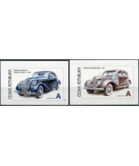 Czech Republic. 2014. Czech Cars - Skoda (MNH **) Set of 2 stamps - $4.79