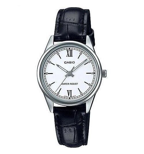 Casio Woman Leather Band Analogue Wrist Watch LTP-V005L-7B2 - $29.52