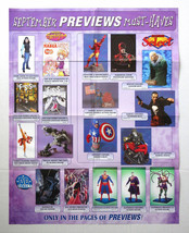 Toy POSTER:Avengers Iron Man,Jim Lee Batman,Alex Ross JLA,Daredevil,Punisher,Cap - $22.34