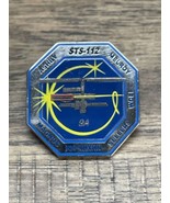 Vintage NASA Space Shuttle Atlantis STS-112 Mission Lapel Pin Pinback KG - $13.52 CAD