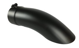 Diesel Exhaust Tip 5.00&quot; Inlet 5.00&quot; Dia X 16.00&quot; Long Bolt On Turn Down High Te - £65.29 GBP