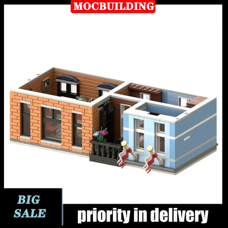 MOC City Architecture Street View Office Floor Extension Model Building Block - £221.83 GBP