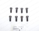 New Genuine OEM Subaru 2002-2018 Flywheel Bolt Kit 800610740 Qty:8 - $18.14