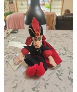 NWT Walt Disney JAFAR Disneyland Disney Store ALADDIN Bean Bag 9&quot; Plush - $155.67 MXN