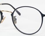 OU 96.130.01 MATT BLACK / GOLD RARE EYEGLASSES GLASSES METAL FRAME 49-20... - $64.33