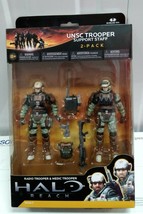 McFarlane Halo Reach Series 3: Radio Trooper &amp; Medic Trooper Support Staff 2-pk - £83.93 GBP