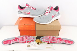 NOS Vintage Nike Free 5.0 Jogging Running Shoes Sneakers Gray Womens Size 10 - £155.65 GBP