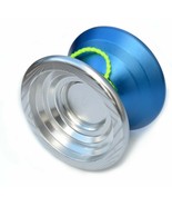 Unresponsive Yo-yo Professional Trick Magic Anodized Aluminum Metal BLUE... - $303.91 MXN
