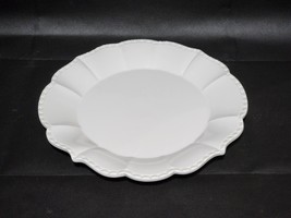 Vintage CERIART, S.A. Portugal Scalloped Ruffle Cake Plate Serving Platt... - £21.88 GBP