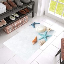 Beach Sand with Shells and Starfish Doormat (Rubber) - £26.34 GBP