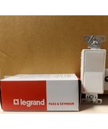 Lot Of 10 Pass &amp; Seymour Legrand 2621-W Single Pole Switch, White, 20A 1... - $749.69 MXN