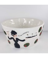 Fitz And Floyd Cocktails Anyone Olive A Party Bowl *Chip* - £39.33 GBP