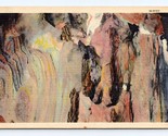 Longhorn Cavern Texas State Park Marble Falls TX Linen Postcard O5 - £2.35 GBP