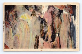 Longhorn Cavern Texas State Park Marble Falls TX Linen Postcard O5 - £2.37 GBP
