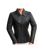 Whet Blu Women&#39;s Premium Lambskin Leather Jacket - $232.64 CAD