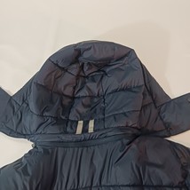 Swiss Tech Men’s Blue Nylon Puffer Removable Hoodie Full Coat Jacket XL (16-18) image 11