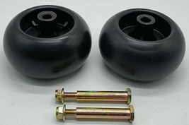 2 Mower Deck Wheels for 54&quot; Cub Cadet RZT50 RZT54 LT1050 SLT1554 John Deere 300 - £21.11 GBP