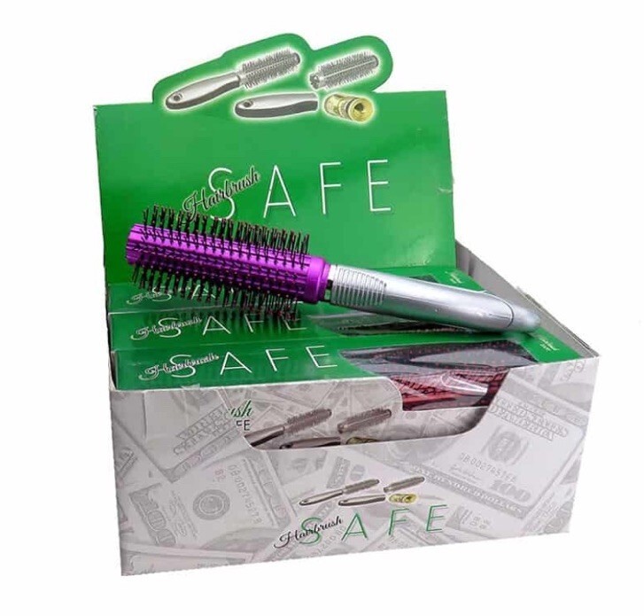 Diversion Safe Hairbrush Secret Storage Compartment Inside Handle Keep $ Safe Item image 2