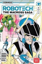 Robotech the Macross Saga Comic Book #18 Comico 1987 FINE+ NEW UNREAD - £2.78 GBP