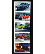 2013 46c Muscle Cars, Strip of 5, Imperforate Scott 4743-47b Mint F/VF NH - $15.75