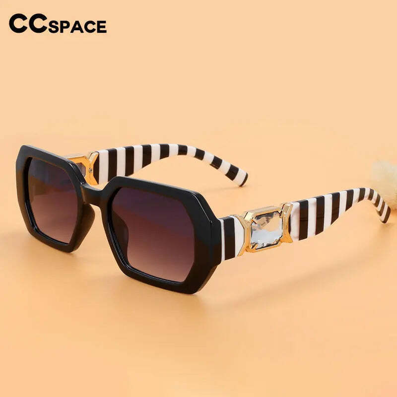Luxury Womens Oversized Diamond Rectangle Sunglasses UV400 - $27.00