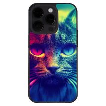 Cute Cat iPhone 14 Pro Case - Beautiful Phone Case for iPhone 14 Pro - Printed i - £19.57 GBP
