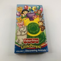Little People, Discovering Animals, Volume 3 VHS Fisher Price New Sealed - £6.76 GBP