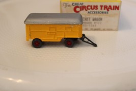 HO Scale Walthers, Ticket Circus Wagon for circus. #933-1363 Yellow, Built - $40.00