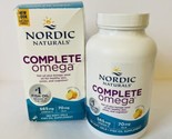 Nordic Naturals Complete Omega Supplement Lemon Flavor 180 Soft Gels - E... - £20.59 GBP