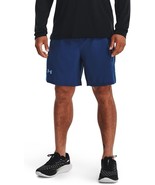 Under Armour Launch Stretch Woven Shorts Mens XL Blue Reflective Logo NEW - £23.25 GBP