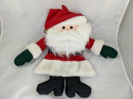 Hallmark Santa Claus Stocking Sack Plush 16 Inch 1981 Stuffed Animal Toy - $8.95