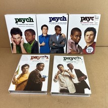 Psych  Seasons 1-5 DVD - Season 3,4,5 are NEW - £19.97 GBP