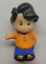 Fisher Price Little People Koby Orange Shirt 2.75&quot; Tall Figure 2012 - £4.73 GBP
