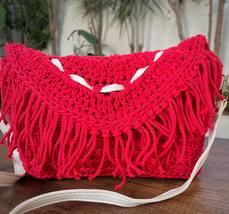 Crochet women bag, Flap bag for women,Bag/Handmade Bag/Hand Woven Bag/Crochet Ba - £55.47 GBP
