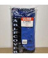 U Line Heavy Duty Royal Blue Table Cloth 54&quot; x 108&quot; 6 PACK Made in USA D... - £20.96 GBP