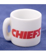 NFL Miniature Coffee Mug Kansas City Chiefs Fan Collectible Ornament Vin... - £9.22 GBP
