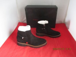 MARC JOSEPH Columbus CR Lugged Sole Ankle Boots $225 - US Size 5 - Black... - $29.69