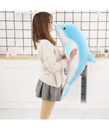 Single Piece of 30/50CM Kawaii Dolphin Plush Toy Adorable Stuffed Animal... - £6.66 GBP+