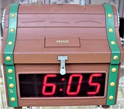 Sponge Bob Square Pants Fun Treasure Chest Alarm Clock 2003 - $35.00