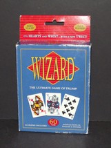 Wizard The Ultimate Game Of Trump 60 Cards Scorepad New Worn Box (h) - $13.36