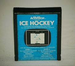 Vntage Acti Vision 1981 Ice Hockey Atari 2600 AX-012 Game Cartridge Only Untested - £5.46 GBP
