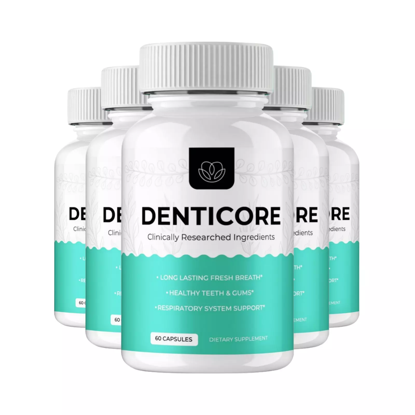 5-Pack Denticore Dental Health Supplement - Oral Health Support - 300 Capsules - £156.86 GBP