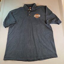 Harley Davidson 2XL Polo Shirt Doc’s Dealership Shawano WI Vintage Panhead - $64.77 CAD