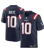 Drake Maye #10 Bills Men's Alt Blue Replica Jersey - $59.99